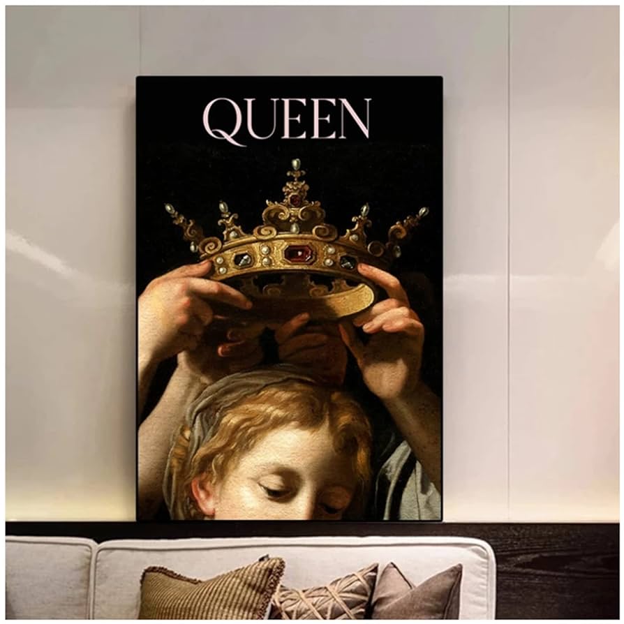 大きな額絵　女性　キャンバスポスター　アートポスター　検）イデー　Idee Amazon.co.jp: 現代ポスターグラフィティポップアート日本人女性